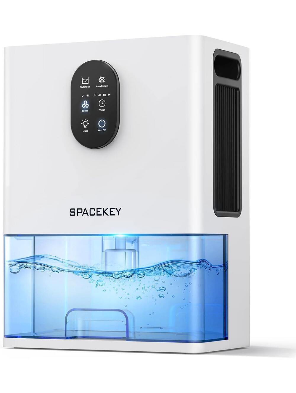 Home Dehumidifier - 106 OZ Tank, Timer, Quiet Operation, 1000 sq ft